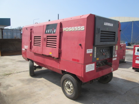 ขายเครื่ีองลม มือสอง นำเข้าจากญี่ปุ่น AIRMAN รุ่น PDS655S ปี 2002 ชั่วโมงทำงาน 9141 ชั่วโมง ขายเครื่ีองลม มือสอง นำเข้าจากญี่ปุ่น AIRMAN รุ่น PDS655S ปี 2002 ชั่วโมงทำงาน 9141 ชั่วโมง