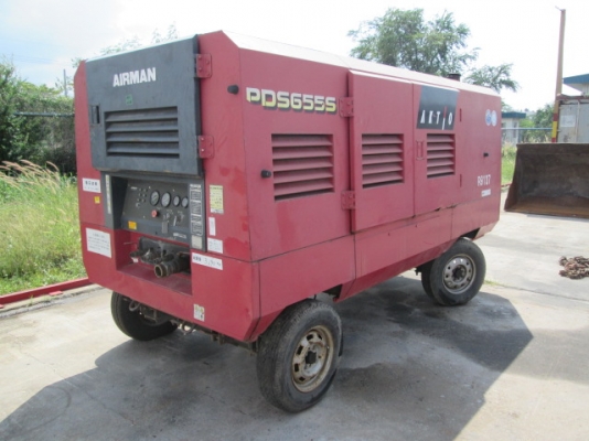 ขายเครื่ีองลม มือสอง นำเข้าจากญี่ปุ่น AIRMAN รุ่น PDS655S ปี 2002 ชั่วโมงทำงาน 9141 ชั่วโมง ขายเครื่ีองลม มือสอง นำเข้าจากญี่ปุ่น AIRMAN รุ่น PDS655S ปี 2002 ชั่วโมงทำงาน 9141 ชั่วโมง