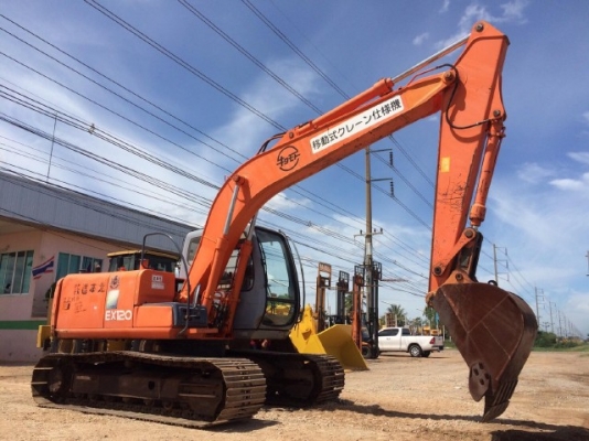 ขายรถแบคโฮ HITACHI EX120-5 รถนอกนำเข้าจากญี่ปุ่น สภาพสวยพร้อมใช้ มีVDOการทำงานครับ ขายรถแบคโฮ HITACHI EX120-5 รถนอกนำเข้าจากญี่ปุ่น สภาพสวยพร้อมใช้ มีVDOการทำงานครับ