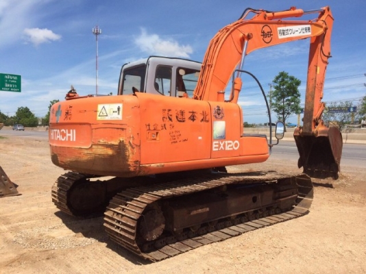 ขายรถแบคโฮ HITACHI EX120-5 รถนอกนำเข้าจากญี่ปุ่น สภาพสวยพร้อมใช้ มีVDOการทำงานครับ ขายรถแบคโฮ HITACHI EX120-5 รถนอกนำเข้าจากญี่ปุ่น สภาพสวยพร้อมใช้ มีVDOการทำงานครับ