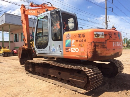 ขายรถแบคโฮ HITACHI EX120-5 รถนอกนำเข้าจากญี่ปุ่น สภาพสวยพร้อมใช้ มีVDOการทำงานครับ ขายรถแบคโฮ HITACHI EX120-5 รถนอกนำเข้าจากญี่ปุ่น สภาพสวยพร้อมใช้ มีVDOการทำงานครับ