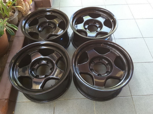 Max ลายแบรดเลย์ ขอบ 16*8 ET0 สภาพใหม่ สวยๆ 1ชุด Max ลายแบรดเลย์ ขอบ 16*8 ET0 สภาพใหม่ สวยๆ 1ชุด