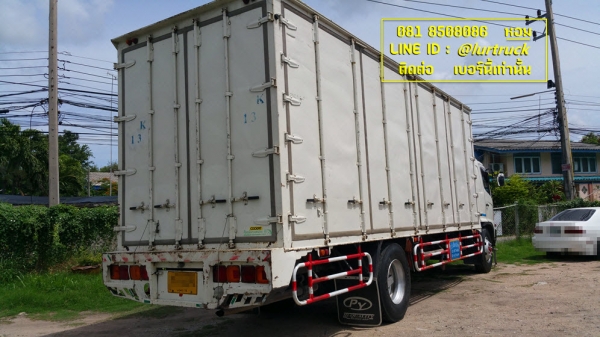 Hino 500 ปี53 ตู้สิบบาน 7.4 m วิ่งน้อย ยางใหม่ 6 เส้น