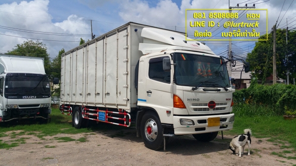 Hino 500 ปี53 ตู้สิบบาน 7.4 m วิ่งน้อย ยางใหม่ 6 เส้น