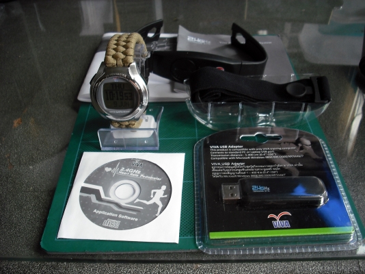 นาฬิกานักกีฬายี่ห้อ VIVA สายถัก ( แบบสั่งทำพิเศษ )