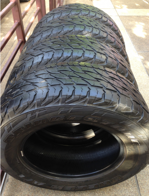 ยาง All Bridgestone 265 65 17 กลางปี14 ดอกเต็ม ราคาไม่แพง