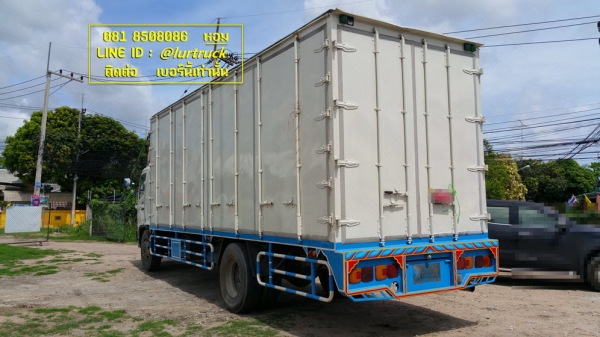 Hino FG ปี50 ตู้สิบบานยาว 7.4เมตร ตู้สวย