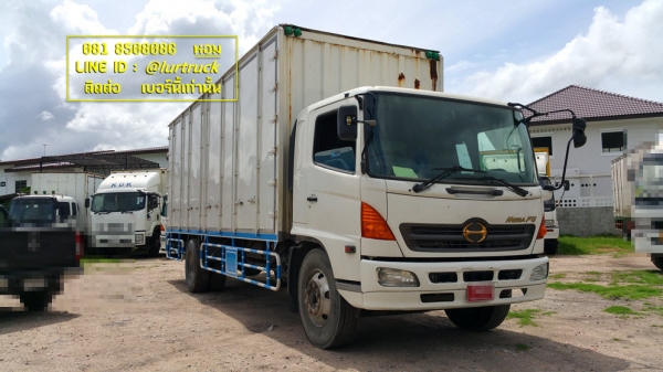 Hino FG ปี50 ตู้สิบบานยาว 7.4เมตร ตู้สวย