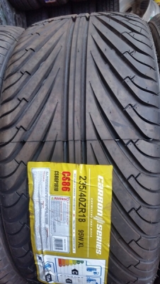 ขายยางใหม่235/40/18+265/35/18 ปี16 CARBON 4 เส้น