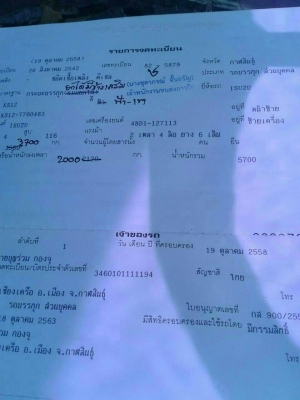 ขาย6ล้อดั้มKs เครื่อง 115 เเรง รถสวยพร้อมใช้งาน