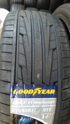 ขายยางใหม่215/45/17 ปี 1114  GOODYEAR F1  1เส้น/1750