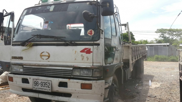 ขายด่วนหกล้อกระบะคอก FF3H 195  แรง ยาว 7.20 เมตร เครื่องดีครัชชีสวย พร้อมใช้งานได้เลย เอกสารพร้อมโอน 081-1597055K.อิ้ง 081-2995537 k.อุ้ด