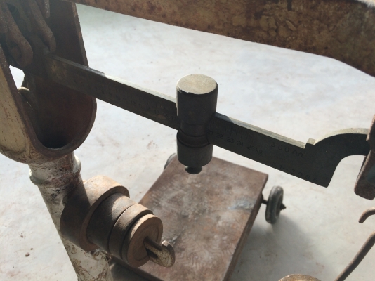 ตราชั่งตุ้ม เก่า กลไกใช้งานครบ