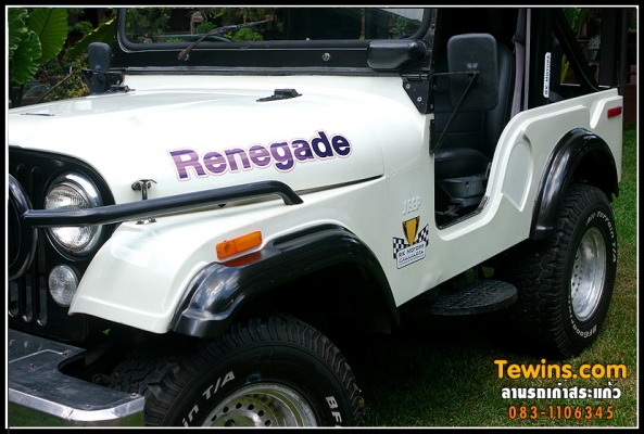 ไฟเลี้ยวติดข้างแก้มรถ Jeep มีสีส้มและแดง ใส่รถ Jeep CJ7 CJ6 CJ5