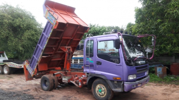 ขาย6ล้อดั้มพ์ISUZU DEACA 195 แรงใช้วาน3ปี ะร้อมใช้ เครื่องดี แชชซีสวย เอกสารใบอินวอยน์ ดูรถได้ที่ อ.ประทาย จ.นครราชสีมา โทร.0857698049 0887115178ID LINE ps5599 (ราคา495000$)