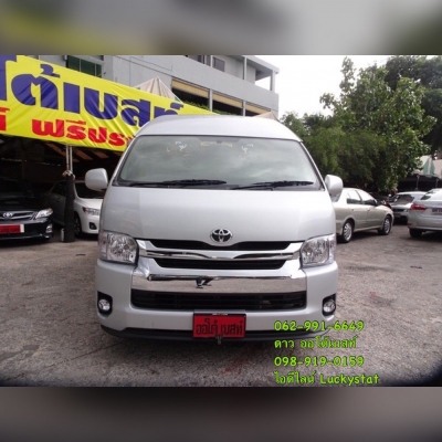 TOYOTA HIACE 2.5D4D เกียร์MT ปี 2012 โทร 062-991-6649 ดาวออโต้เบสท์