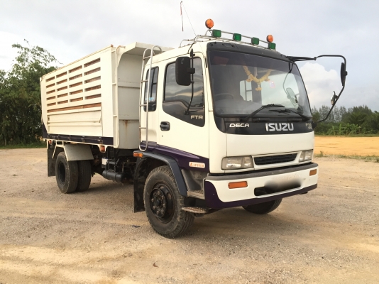 รถอีซูซุ 6 ล้อดั้ม FTR  195 แรงม้า. ปี 43.    สนใจติดต่อ  081 - 6079515