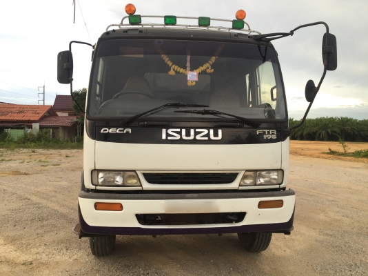 รถอีซูซุ 6 ล้อดั้ม FTR  195 แรงม้า. ปี 43.    สนใจติดต่อ  081 - 6079515