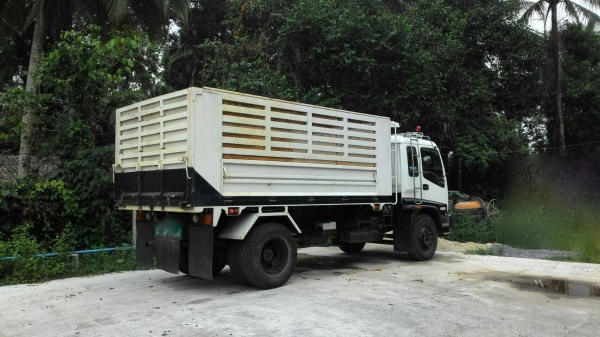 รถอีซูซุ 6 ล้อดั้ม FTR  195 แรงม้า. ปี 43.    สนใจติดต่อ  081 - 6079515