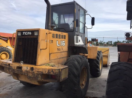 รถตักล้อยาง TCM L16 เดิมๆ สวย เล่มทะเบียนพร้อม