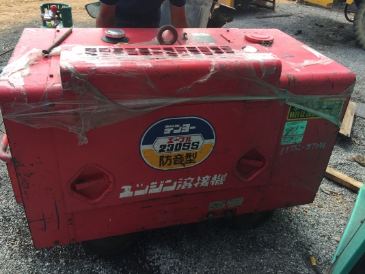 ขาย เครื่องเชื่อมสนาม denyo 230ss เก่าญี่ปุ่น