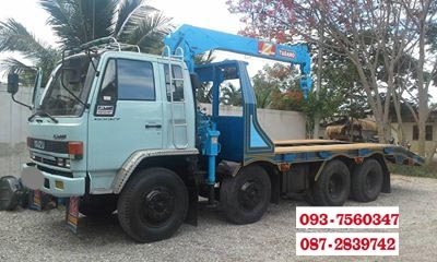 ขายรถเทนเลอร์ 12 ล้อ 2 เพลา ติดเครน TADANO