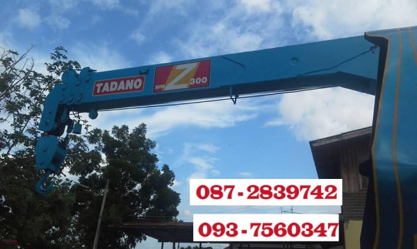 ขายรถเทนเลอร์ 12 ล้อ 2 เพลา ติดเครน TADANO