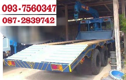 ขายรถเทนเลอร์ 12 ล้อ 2 เพลา ติดเครน TADANO