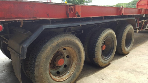 ขาย หางเทนเลอร์ พื้นเรียบ 3 เพลายัด ยาว 12 เมตร มีระบบถุงลมยกเพลาได้ เอกสารเล่มทะเบียนครบ