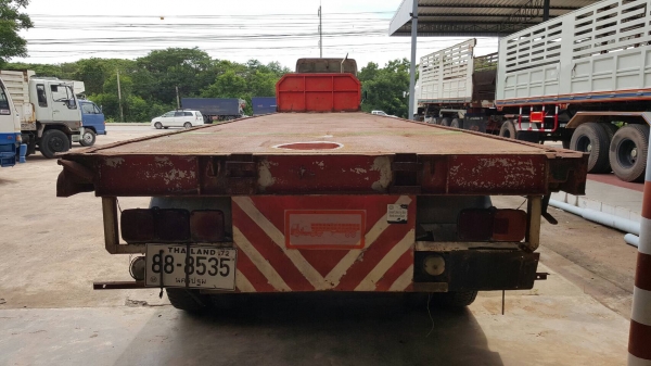 ขาย หางเทนเลอร์ พื้นเรียบ 3 เพลายัด ยาว 12 เมตร มีระบบถุงลมยกเพลาได้ เอกสารเล่มทะเบียนครบ