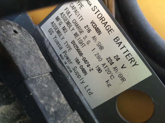 Battery Forklift ยี่ห้อ Nippon ไฟแบต 24V ยกได้ 500 kg เสาสูง 3 เมตร