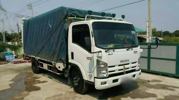 รถอีซูซุ 6 ล้อ NPR 150 แรงม้า. ปี 57. , ( รถวิ่ง 23,xxx กม. )    สนใจติดต่อ  081 - 6079515
