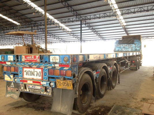 ขายหางเทเลอร์ 3 เพลา มือสอง สนใจติดต่อสอบถามที่ 081-9832626 (เฮียโชค)