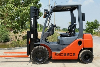 ขายด่วนรถยก TOYOTA 8FG20ตันใหม่ล่าสูดยก2.0ตันเสาสูง3เมตรยางตัน4เส้นรถนอกเพิ่งเข้ามายังไม่เคยใช้งานในเมืองไทยเลยรุ่นใหม่ขายถูกๆๆ