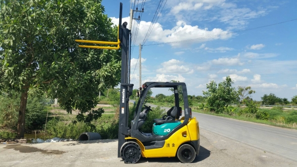 ขายด่วนรถยกKOMATSU FG20-16ยก2ตันเสาสูง3เมตรรุ่นใหม่สุดชั่วโม่งทำงานน้อยแค่1739รถนอกนำเข้ายังไม่เคยใช้งานในเมืองไทยเลย