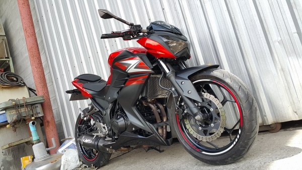 z250 2014 วิ่งน้อย สวยกริ๊บ ของแต่งเพียบ พร้อมใช้ไม่แพง ต่อรองได้จ้า