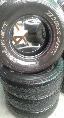 ขายยาง FALKEN ปี 10 ขนาด 31 นิ้ว จำนวน 1 ชุด 3500 บาท
