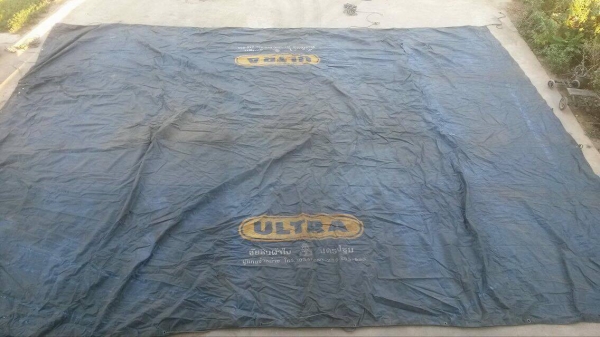 ขายผ้าใบคุมสิบล้อ  สภาพดี