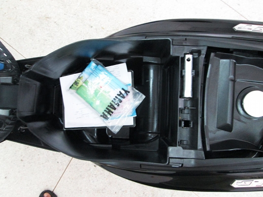 โอนฟรี) ขาย Yamaha GT 125CC ปลายปี 2015 เครื่องยนต์ระบบหัวฉีดรุ่นใหม่ประหยัดน้ำมัน สภาพสวย  มีกุญแจแท้ 2 ดอกสีดำ