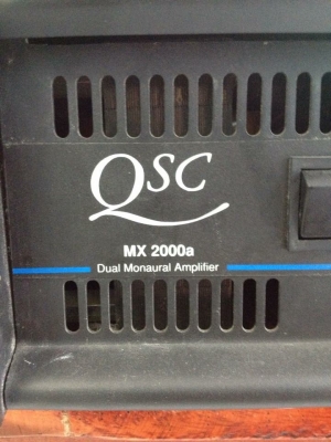 ขายแอมป์Qsc mx2000a