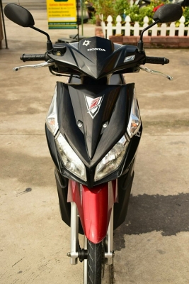 Honda click 110i สีแดง-ดำ ปี 54 สภาพเครื่องดีเดิม ๆ ราคา เบา ๆ