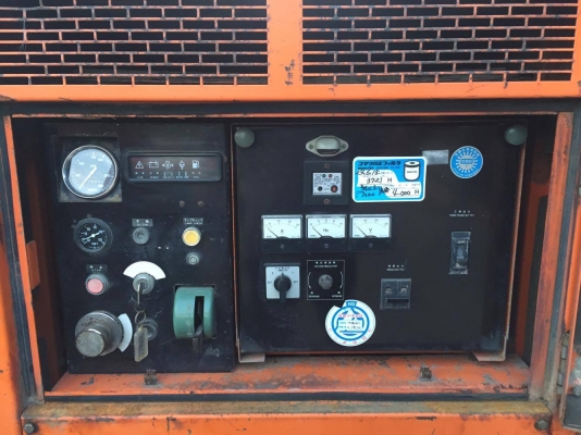 ขายเครื่องปั่นไฟ Airman 60 Kva เครื่อง Hino พร้อมใช้งาน โทร 0818481185 0914902228