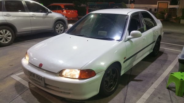 ขายซีวิคเตารีด เครื่องB16A VTEC เทคใหญ่ เกียร์ออโต้ แอร์เย็น
