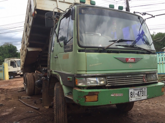 HINO 725 เครื่องHO7Dเครื่อง195 ดั้ม2เพลาทะเบียนพร้อม