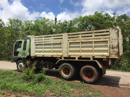 HINO 725 เครื่องHO7Dเครื่อง195 ดั้ม2เพลาทะเบียนพร้อม