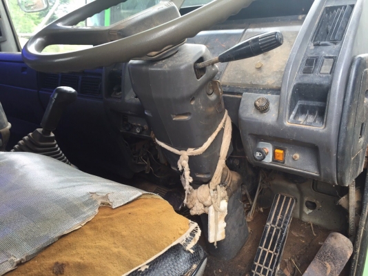 HINO 725 เครื่องHO7Dเครื่อง195 ดั้ม2เพลาทะเบียนพร้อม