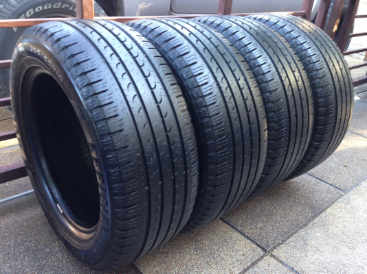 ยาง Goodyear 255 55 18 ปลายปี13 ดอกเต็ม ใช้ยาว ราคาไม่แพง