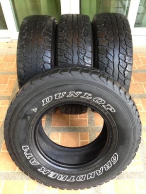 ยาง All Dunlop 30 9.5 R15 ปี12 พร้อมใช้งาน ราคาไม่แพง