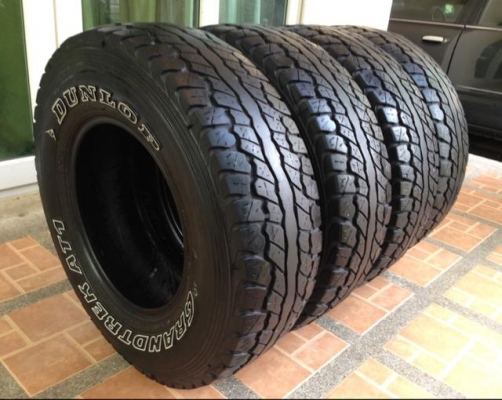 ยาง All Dunlop 30 9.5 R15 ปี12 พร้อมใช้งาน ราคาไม่แพง