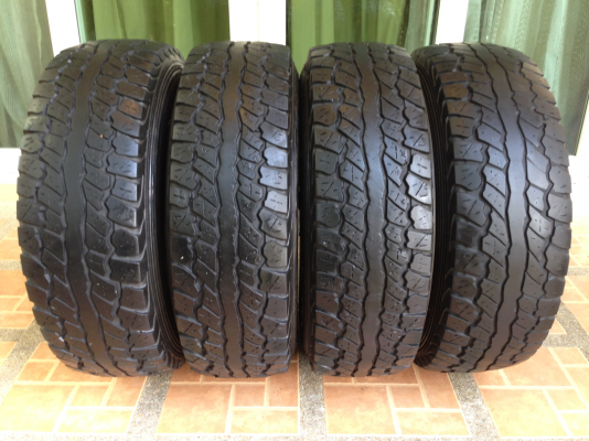 ยาง All Dunlop 30 9.5 R15 ปี12 พร้อมใช้งาน ราคาไม่แพง